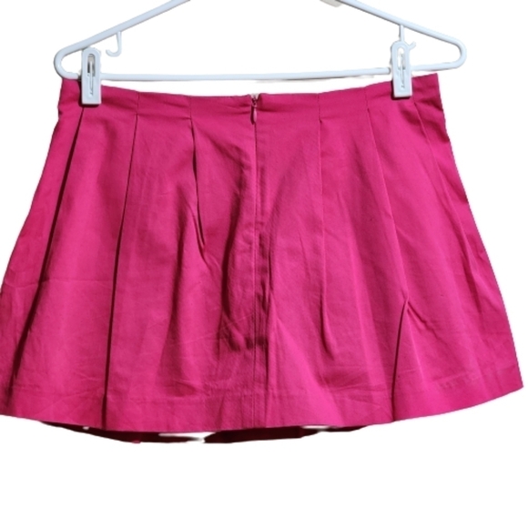 Zara skorts mini skirt with side pockets color pink - Picture 2 of 7
